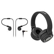 Audio-Technica Audio Technica ATH-E40 Pro in-Ear Monitor Mini Earphones + Bluetooth Headphones