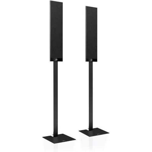  KEF T Series Floor Stand - Black (Pair)