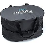[아마존베스트]Insulated Crock-Pot 4-7 Quart Oval-Shaped Slow Cooker Black Travel Bag (1)