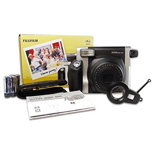 후지필름 Fuji Fujifilm Instax Wide 300 Instant Photo Film Picture Camera + Wide 100 Film