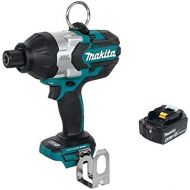 Makita XWT09Z 18V LXT Lithium-Ion Brushless Cordless High Torque 716-Inch Hex Impact Wrench & BL1840B 18V LXT Lithium-Ion 4.0Ah Battery