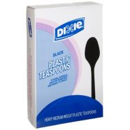Dixie 5.613 Medium-Weight Polystyrene Plastic Teaspoon by GP PRO (Georgia-Pacific), Black, TM507CT, 1,000 Count (100 Spoons Per Box, 10 Boxes Per Case)