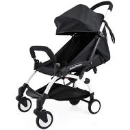 VEVOR 2 in 1 Portable Baby Stroller Lightweight Folding Stroller for 6 Month and Up to 15KG Baby Travel System Mini Infant Carriage Folding Pushchair Small Foldable Stroller (Light