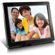 Aluratek (ADMPF512F) 12 Hi-Res Digital Photo Frame with 4GB Built-In Memory and Remote (800 x 600 Resolution), PhotoMusicVideo Support, Wall Mountable