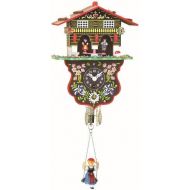 Trenkle Black Forest Clock Swiss House Weather House TU 808 S