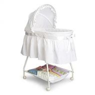 Generic Delta Childrens Products Sweet Beginnings Bassinet, White (White)