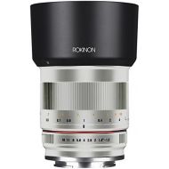 Rokinon RK50M-FX-SIL 50mm F1.2 AS UMC High Speed Lens for Fuji (Silver)