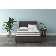 Signature Design by Ashley Ashley Furniture Signature Design - 10 Inch Chime Express Hybrid Innerspring - Firm Mattress - Bed in a Box - Queen - White