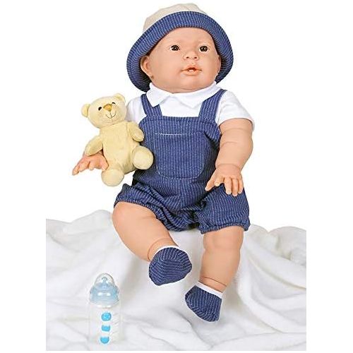  Doll-p Baby Boy 17 inches Precious washable Preemie Berenguer Life Like Reborn Anatomically Correct Pacifier Doll Extra Accesories