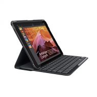 Logitech iPad Slim Folio: Case with Wireless Keyboard with Bluetooth (Black) - iPad 5th and 6th generation (2018 release)