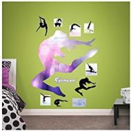 FATHEAD Gymnastics Silhouette Real Decals