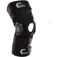 DonJoy Performance Bionic Fullstop ACL Knee Brace  4 Points of Leverage Hinged Knee Support for Ligament Protection, Injuries, Prevent Knee Hyperextension for Football, Soccer, La