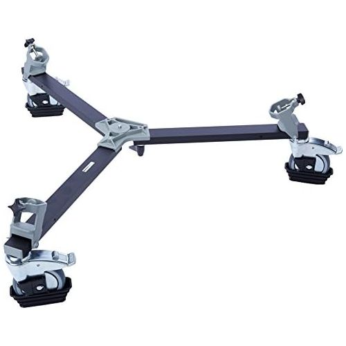  Manfrotto 114 CineVideo Deluxe Dolly for 117X Tripod with 5-Inch Wheels - Replaces 3067