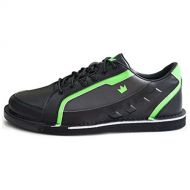 Brunswick Mens Punisher Bowling Shoes Right Hand- Black/Neon Green