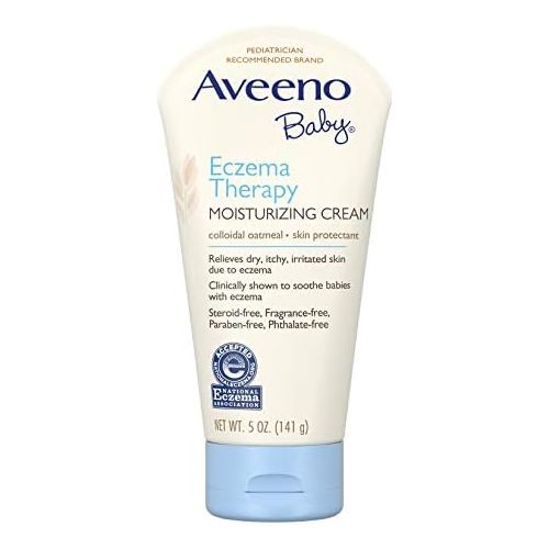  [아마존베스트]You purchased this item on November 30, 2018. Aveeno Baby Eczema Therapy Moisturizing Cream with Natural Colloidal Oatmeal for Eczema Relief, 5 oz