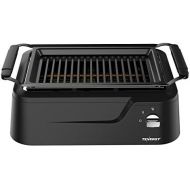 Tenergy Redigrill Smokeless Infrared Grill, Indoor Grill, Heating Electric Tabletop Grill, Non-Stick Easy to Clean BBQ Grill, for PartyHome, ETL Certified
