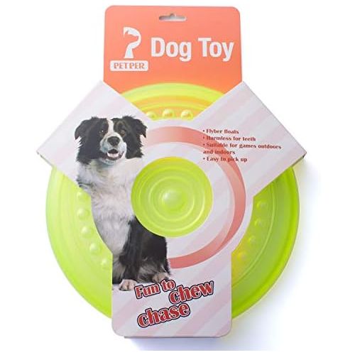  Petper Dog Flying Disc Toy, Dog Frisbees Durable Pet Toy 9