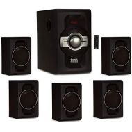 Acoustic Audio by Goldwood Acoustic Audio AA5240 Home Theater 5.1 Bluetooth Speaker System with USB and SD Inputs