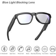 [아마존베스트]OhO sunshine Waterproof Audio Sunglasses, Over Ear Bluetooth Headset with Built-in Microphone, UV400 Blue Light Blocking Healthy Glasses for Gaming, Reading and Computer