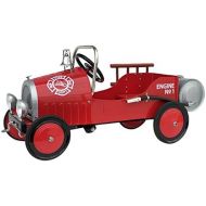 Morgan Cycle Truck Fire Pedal Car, Red