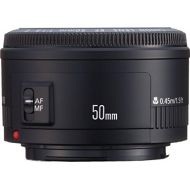 Canon EF 50mm f1.8 II Standard AutoFocus Fixed Lens - White Box(Bulk Packaging)