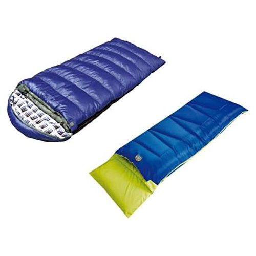  Alpinizmo High Peak USA Pilot 0 + Kodiak 20 Sleeping Bag Combo Set, Blue, One Size
