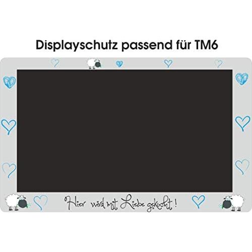  wodtke-werbetechnik Displayschutzfolie fuer TM6 Schaf blau