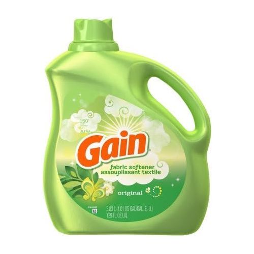  Gain Original Liquid Fabric Softener, 129 fl oz (Pack of 4)