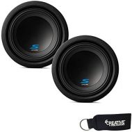 Alpine Subwoofer Package - Two S-W8D2 S-Series 8 Dual 2-Ohm Subwoofers