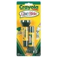 [아마존베스트]Crayola Bulk Buy Washable Glue Sticks .20 Ounce 2 Pack 56-1129 (6-Pack)