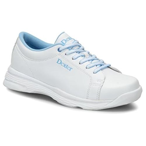  Dexter Womens Raquel V Bowling Shoes Wide Width- WhiteBlue