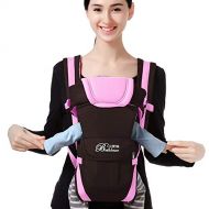 Clearance!Newborn Baby Boys Girls Carrier with Hip Seat for 0-36 Months Cuekondy Infant Toddler Sling Wrap Backpack Front Back Chest Ergonomic 4 Position (Pink, 0-36 Months)