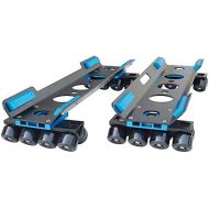 PROAIM Proaim Skateboard Wheels Kit for Doorway Dolly | for Straight & Curve Tracks with Distance of 22.5 - 27 | Converts Floor Dolly into Track Dolly, Payload up to 680kg1500lb (SB-283-