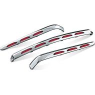 Kuryakyn 3201 L.E.D. Lighted Trunk Molding Set with Red Lens