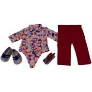American Girl Truly Me Cool Colors Outfit for 18 Dolls (Doll Not Included)