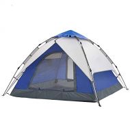 ALTINOVO Faltbares Camping-Kuppelzelt, Einfach zu verwenden Kann 3-4 Leute Leben Wasserdicht belueftet Dauerhaft, blau
