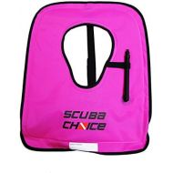 [아마존베스트]Scuba Choice Adult Snorkel Vest with Name Box, Large, Purple/Hot Pink