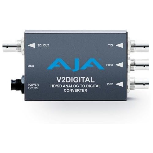  Aja AJA V2Digital ComponentComposite Analog to HDSD-SDI Mini-Converter