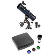 Celestron 31045 AstroMaster 130 EQ Reflector Telescope with Mars Observing Telescope Accessory KitDeluxe kits and Eyepiece Filter