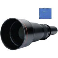 Vivitar BiG DIGITAL 650-1300mm f8-16 IF Telephoto Zoom Lens for Nikon 3000, D3100, D3200, D3300, D5000, D5100, D5200, D5300, D7000, D7100, DF, D3, D3S, D3X, D4, D40, D40x, D50, D60, D70,