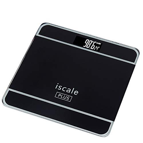  ZHPRZD Electronic Scales Mini Health Scales Electronic Weight Scales Adult Human Scales Electronic Scale (Color : Gray)