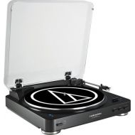 Audio-Technica Audio Technica AT-LP60BK-BT Fully Automatic Bluetooth Wireless Belt-Drive Stereo Turntable, Black