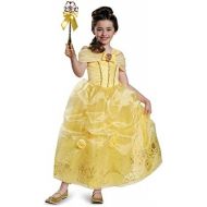 Disguise Disney Princess Belle Beauty & the Beast Prestige Girls Costume