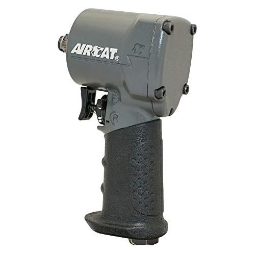  AirCat AIRCAT 1077-TH 38 Impact Wrench, Compact, Grey