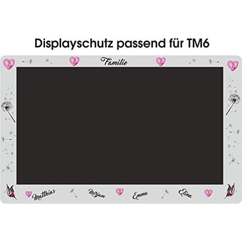  wodtke-werbetechnik Displayschutzfolie fuer TM6 Familie pink
