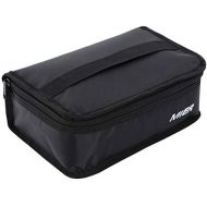 [아마존베스트]MIER Portable Thermal Insulated Cooler Bag Mini Lunch Bag for Kids, Black