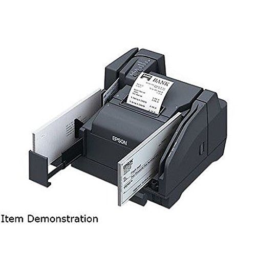 엡손 Epson A41A267031 TM-S9000 Multifunction Scanner and Printer, 110DPM, Direct Thermal, USB, 1 Pocket, Dark Gray