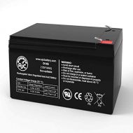 AJC Battery PowerSonic PS-12140 F2 12V 14Ah Scooter Battery - This is an AJC Brand Replacement