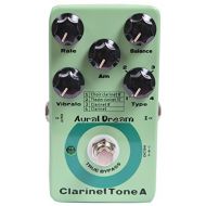 Aural Dream Clarinet Tone A Synthesizer Guitar Effects Pedal based on Organ including choir clarinet 8,clarinet 8,theater clarinet 16 and clarinet with vibrato module control