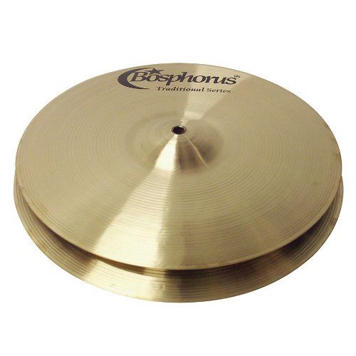  Bosphorus Cymbals T15HD 15-Inch Traditional Series Hihat Cymbals Pair